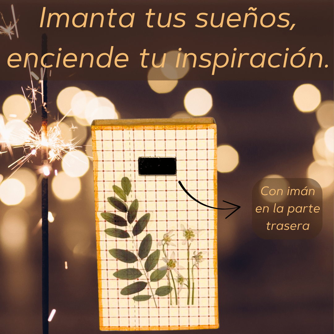 Cerillos Grandes Decorados a Mano con Imán - Meli Bee - Meli Bee Nature Shop