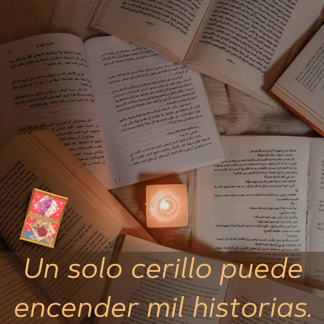 Cerillos Pequeños Decorados a Mano - Meli Bee - Meli Bee Nature Shop
