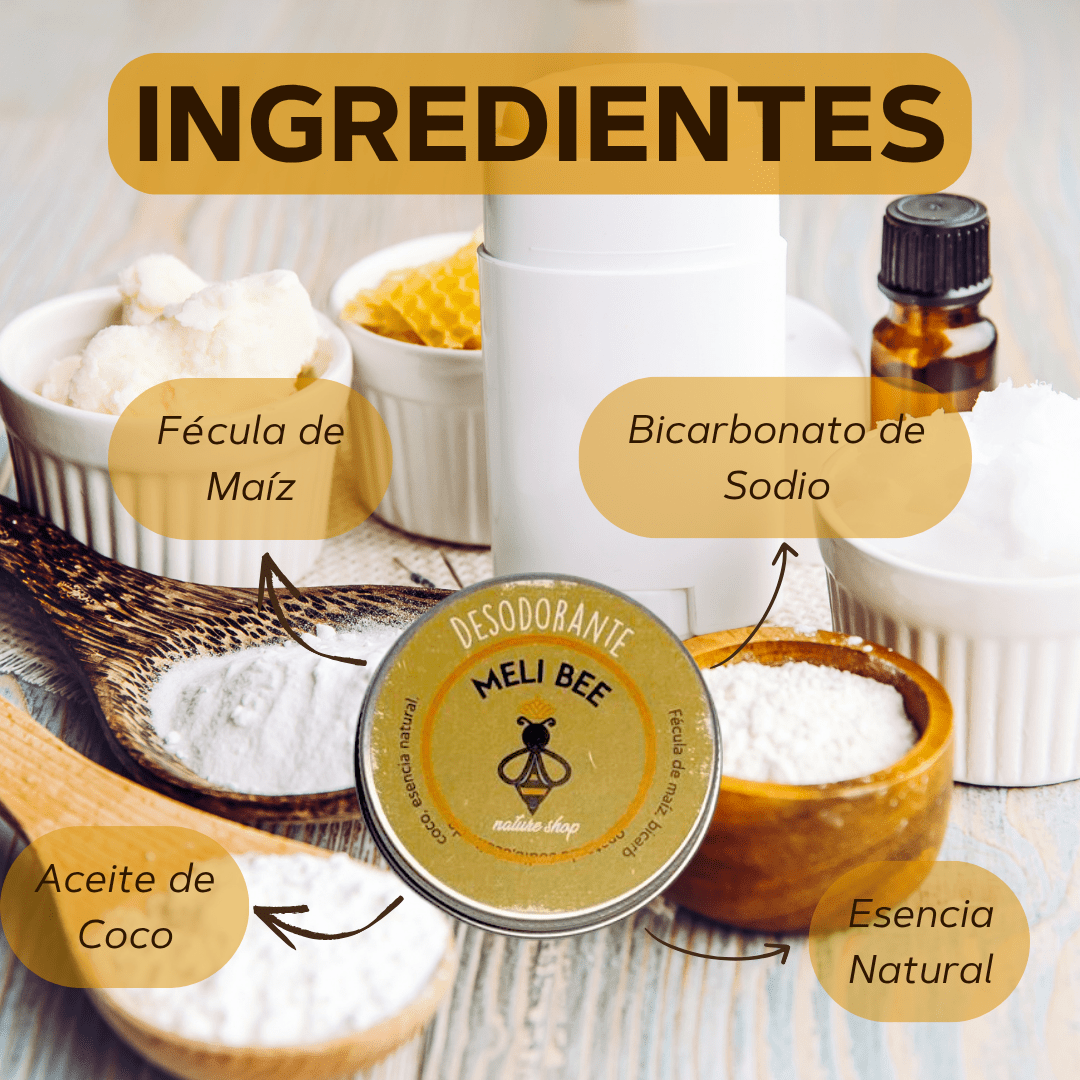 Desodorantes Naturales Artesanales - Meli Bee - Meli Bee Nature Shop