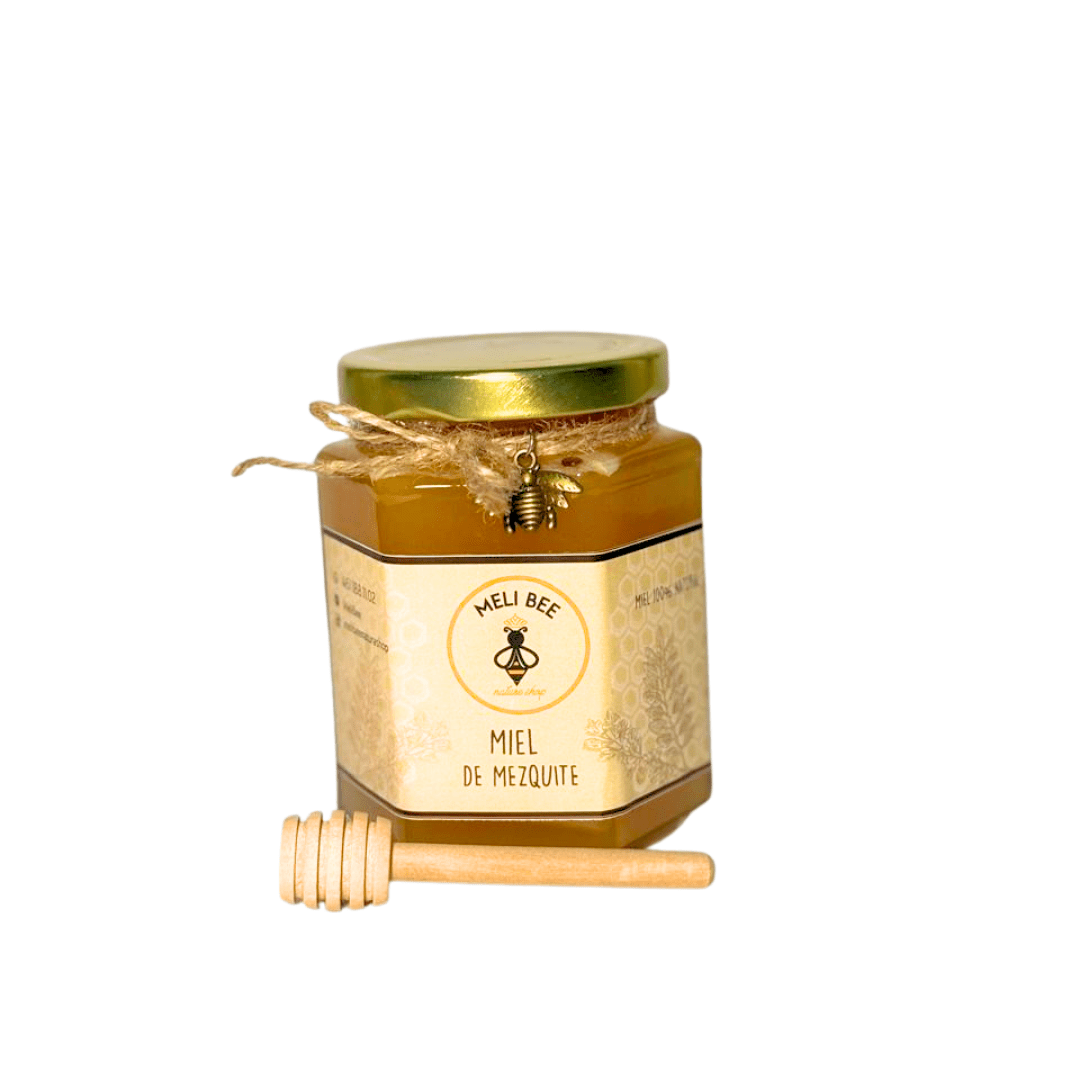 Miel de Abeja Pura Flor de Mezquite 250 mL - Meli Bee Nature Shop - Meli Bee Nature Shop