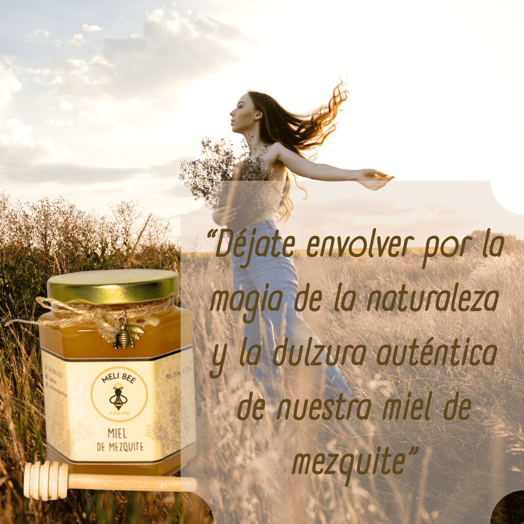 Miel de Abeja Pura Flor de Mezquite 250 mL - Meli Bee Nature Shop - Meli Bee Nature Shop