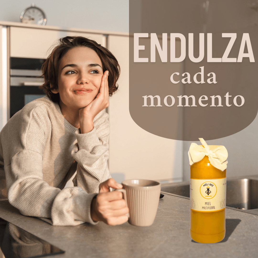 Miel de Abeja Pura Multifloral 1 Lt - Meli Bee - Meli Bee Nature Shop