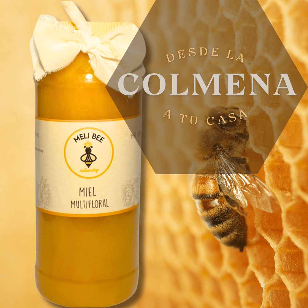 Miel de Abeja Pura Multifloral 1 Lt - Meli Bee - Meli Bee Nature Shop
