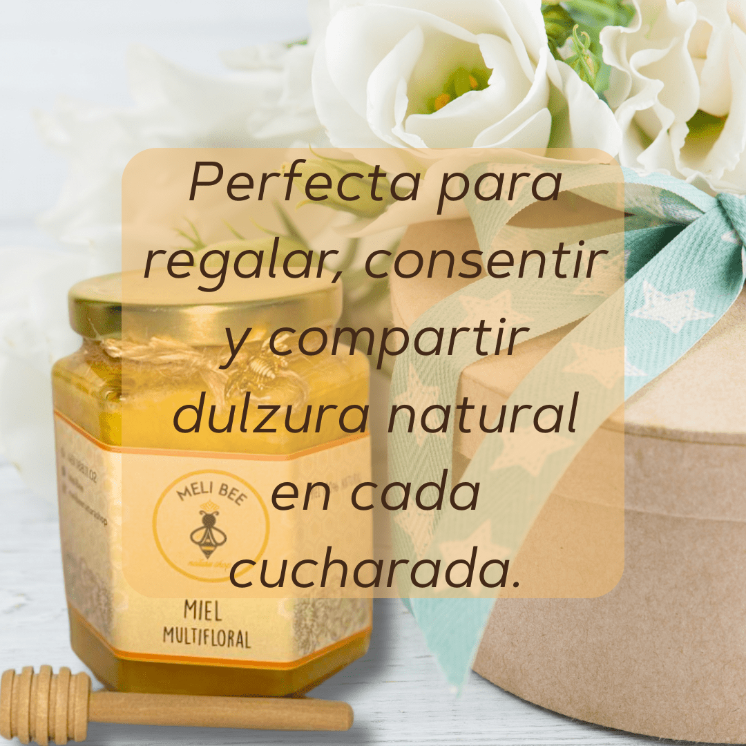 Miel de Abeja Pura Multifloral 250 mL - Meli Bee - Meli Bee Nature Shop