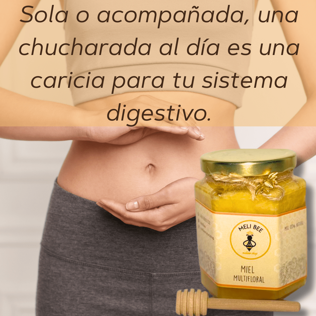 Miel de Abeja Pura Multifloral 250 mL - Meli Bee - Meli Bee Nature Shop