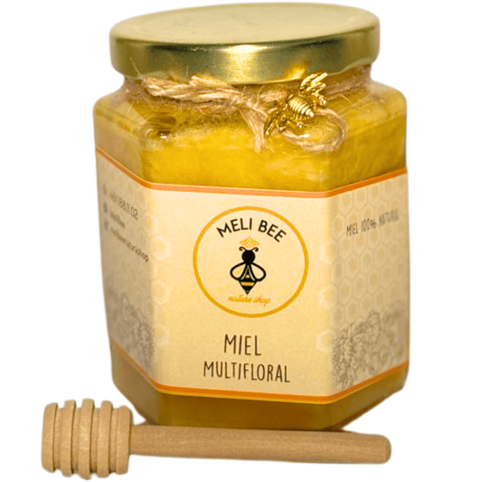 Miel de Abeja Pura Multifloral 250 mL - Meli Bee - Meli Bee Nature Shop