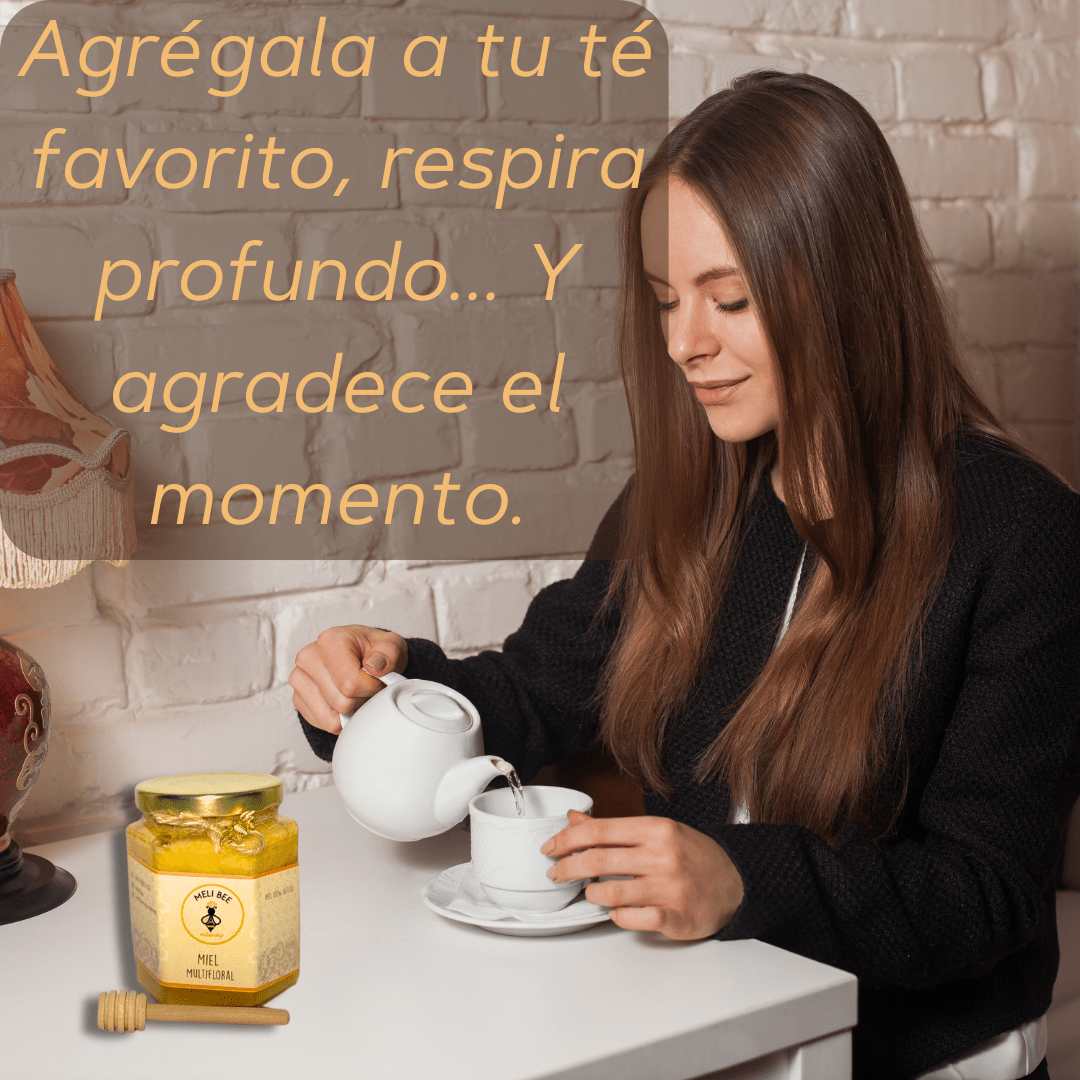 Miel de Abeja Pura Multifloral 250 mL - Meli Bee - Meli Bee Nature Shop