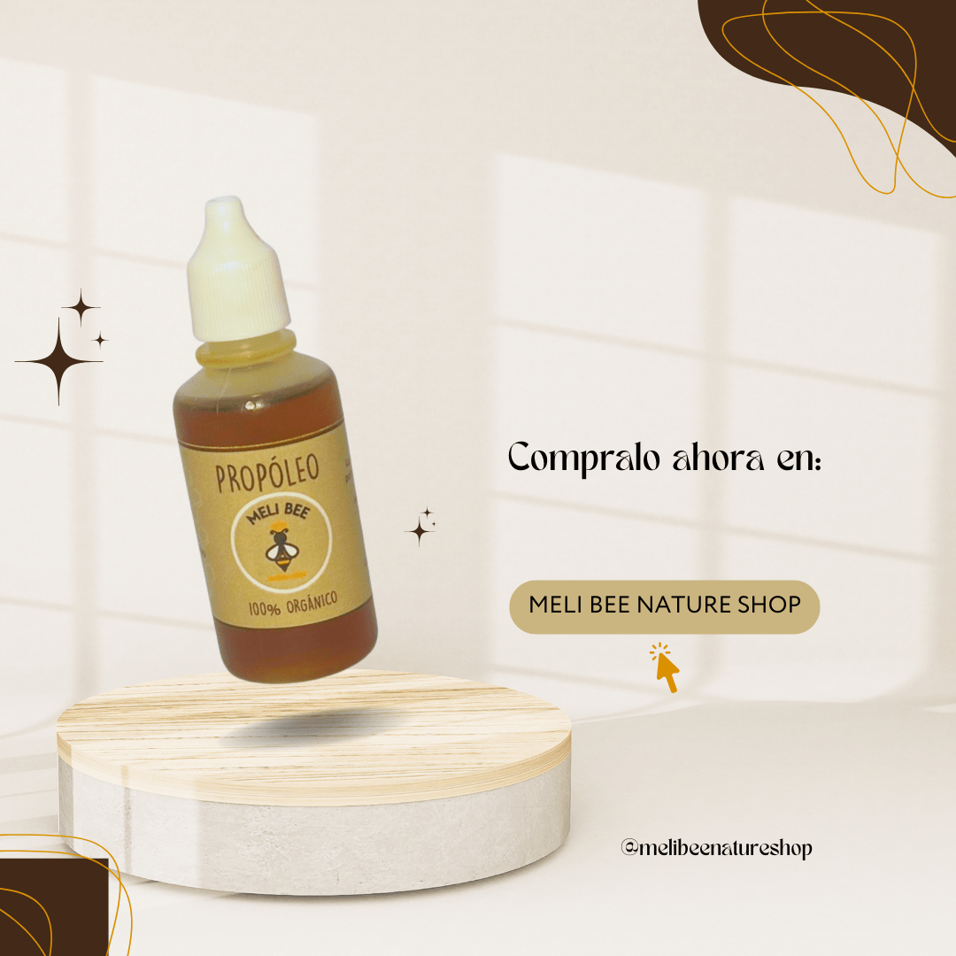 Propóleo en gotero de 30 ml - Meli Bee Nature Shop - Meli Bee Nature Shop