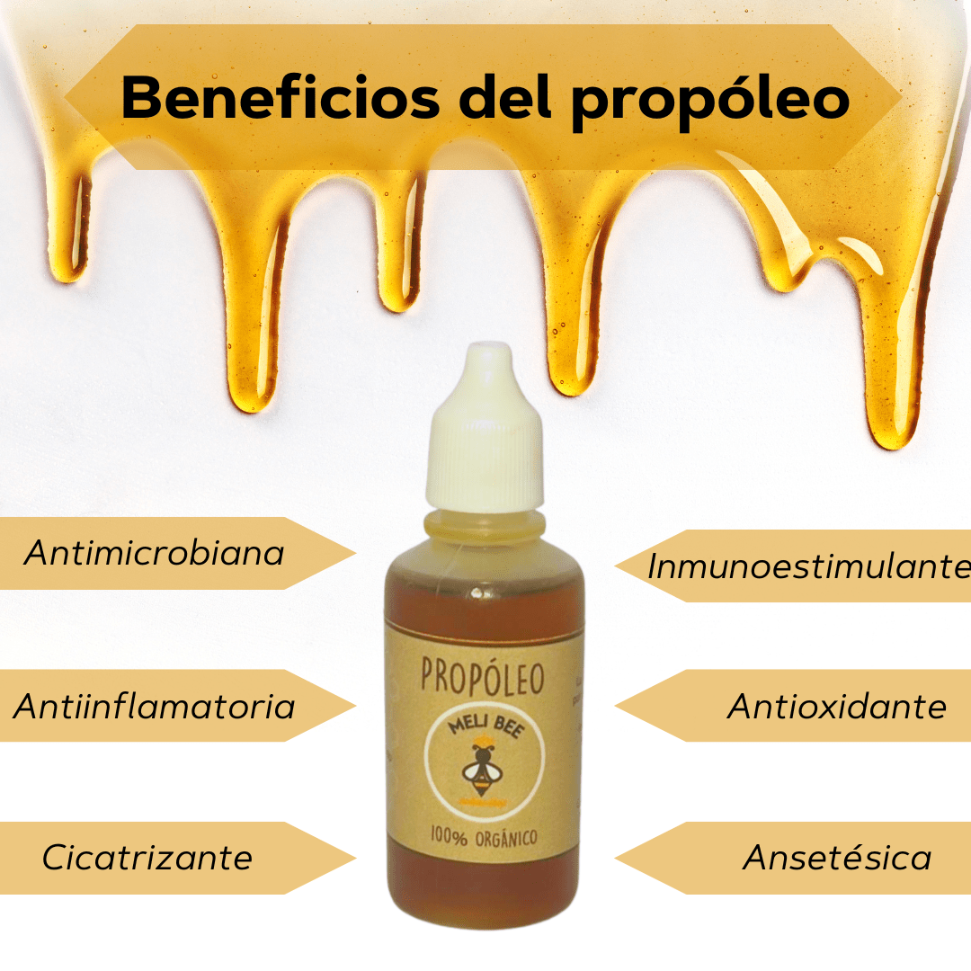 Propóleo en gotero de 30 ml - Meli Bee Nature Shop - Meli Bee Nature Shop