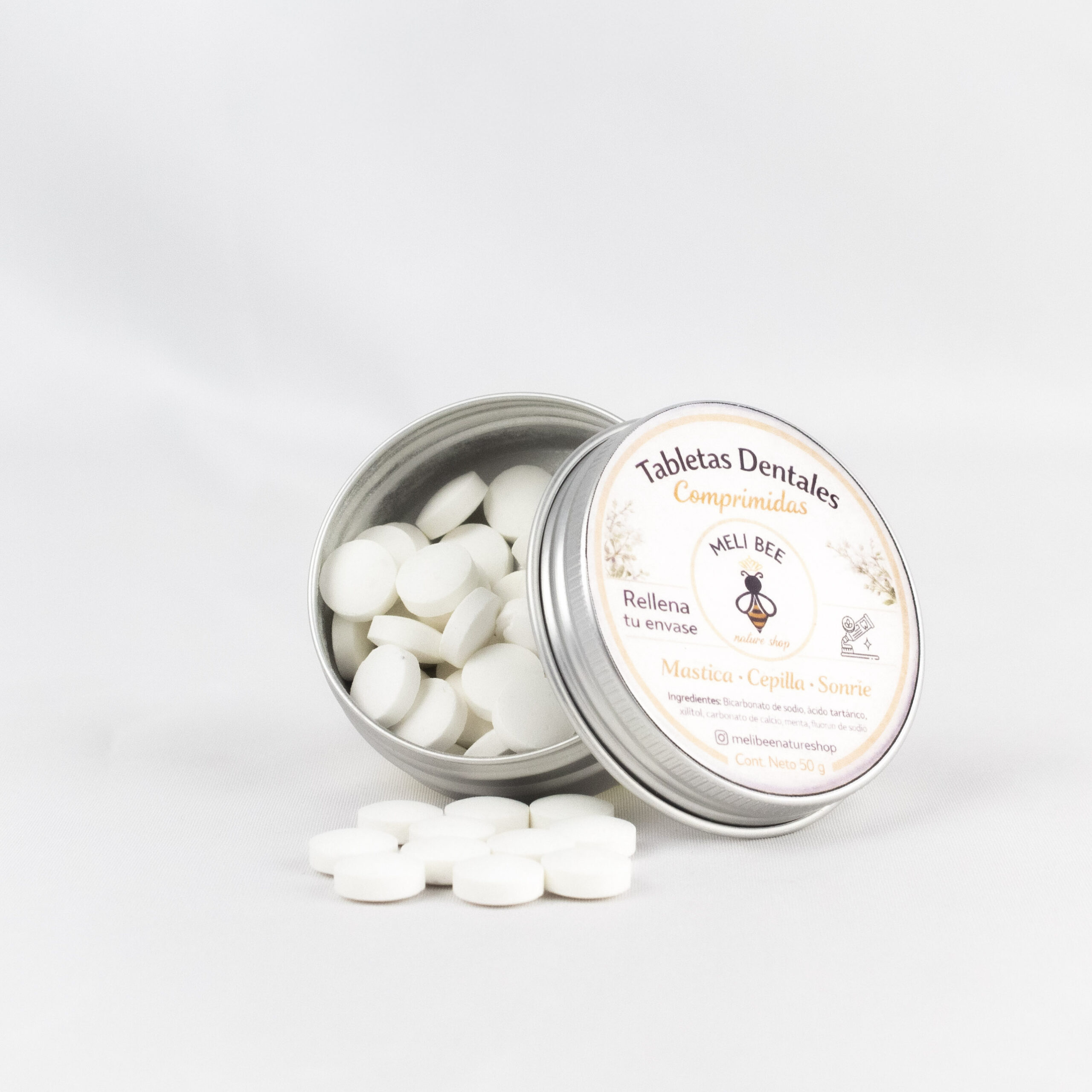 Tabletas dentales comprimidas